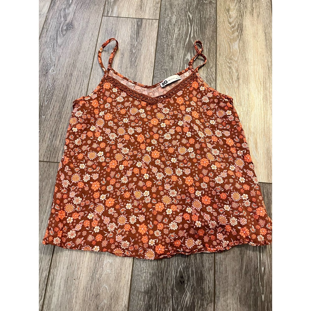 SO Tank Top Floral Size XS